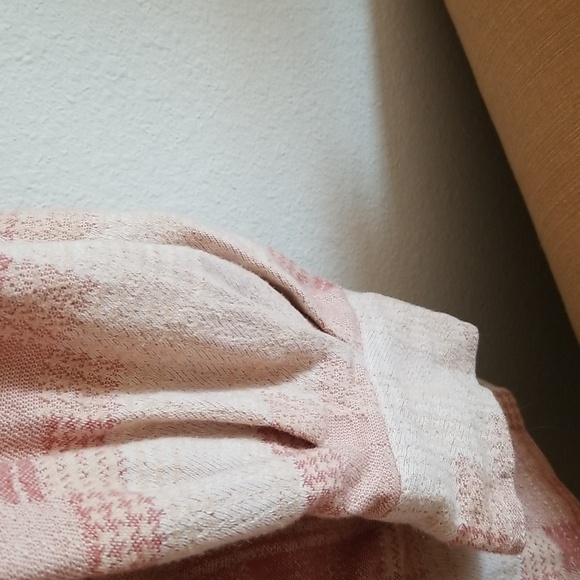 We The Free Pink and Cream Plaid Jacket - Picture 6 of 8